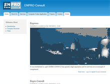 Tablet Screenshot of enproco.com